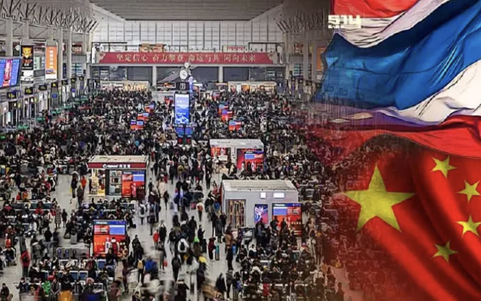 จีนคาดยอดเดินทางพุ่งสูงช่วงวันหยุดตรุษจีน ยอดจองมาไทยพุ่งกว่า 15 เท่า