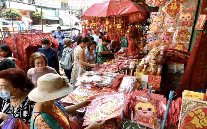 ตรุษจีนปี 2567 คึกคัก หอการค้าไทยคาดเงินสะพัดเฉียด 5 หมื่นล้าน