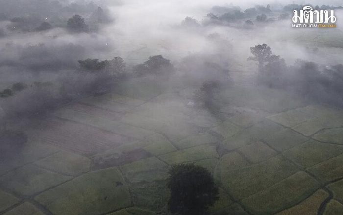 อิทธิพลมวลอากาศเย็น จากจีน-ร่องมรสุมพัดผ่านไทย ทำ 