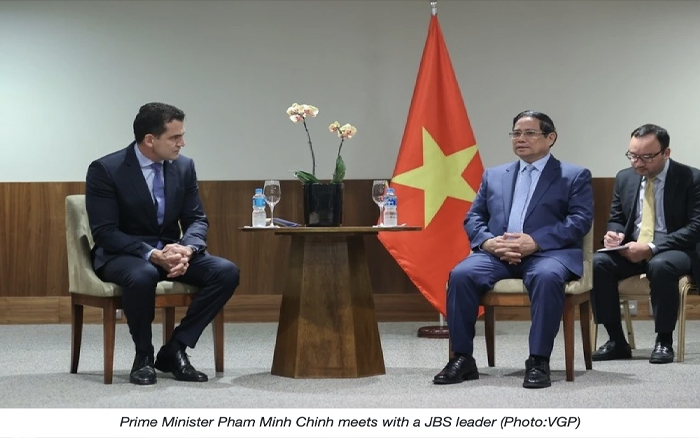 หัวหน้ารัฐบาลทํางานร่วมกับบริษัทชั้นนําของบราซิลในริโอเดจาเนโร