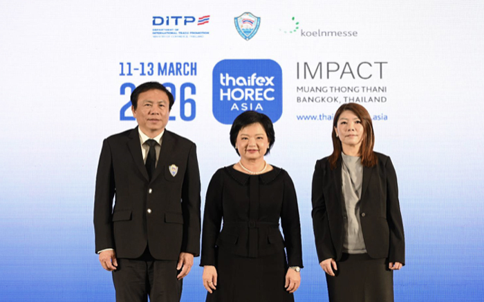 พาณิชย์-หอการค้าไทย-โคโลญเมสเซ่ ลุยงาน THAIFEX–HOREC ASIA 2026