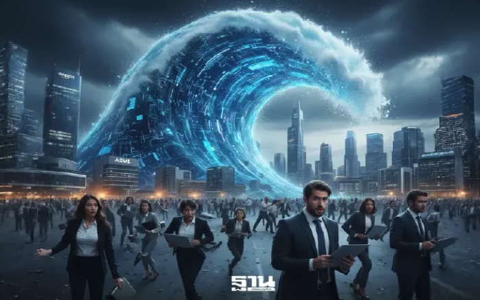 คลื่น AI ไล่ถล่ม ซัดคนตกงานพุ่ง 765 คนต่อวัน บิ๊กเทค เลิกจ้างทะลุ 3.7 หมื่นคน