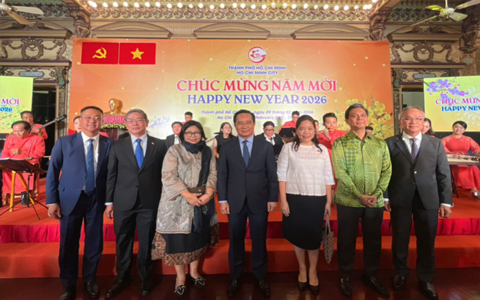 กงสุลใหญ่ ณ นครโฮจิมินห์ เข้าร่วมงานเลี้ยงรับรองในโอกาสเทศกาลวันตรุษเวียดนามประจำปี 2569 