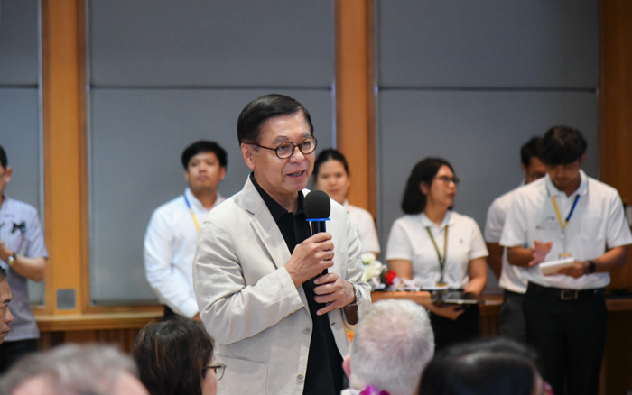 รัฐมนตรีว่าการกระทรวงการต่างประเทศนำคณะทูตต่างประเทศประจำประเทศไทยเข้ารับฟังบรรยายสรุปและร่วมกิจกรรมที่เขื่อนรัชชประภา ในห้วงการทัศนศึกษาโครงการอันเนื่องมาจากพระราชดำริฯ ประจำปี 2569