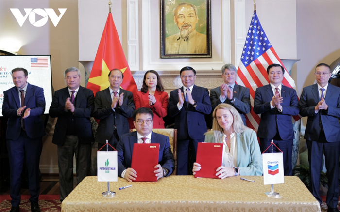 บริษัทเวียดนามและสหรัฐอเมริกาลงนามในข้อตกลงความร่วมมือด้านพลังงาน