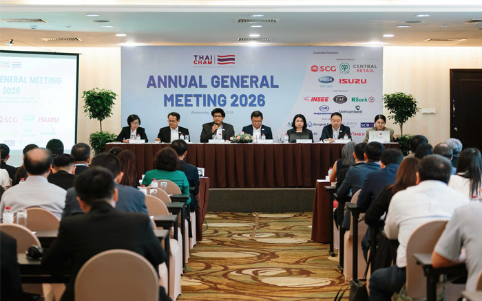 กงสุลใหญ่ ณ นครโฮจิมินห์ เข้าร่วมการประชุมประจำปี 2569 ของหอการค้าและอุตสาหกรรมไทยในเวียดนาม (ThaiCham)