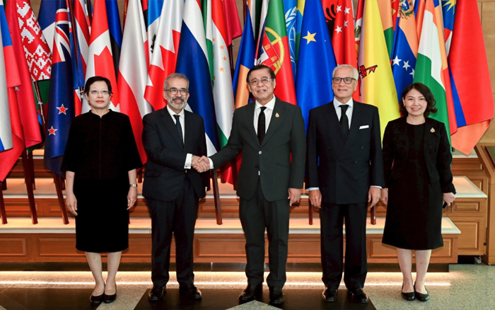 รัฐมนตรีว่าการกระทรวงการต่างประเทศพบหารือกับรัฐมนตรีว่าการกระทรวงการต่างประเทศโปรตุเกส ในโอกาสเยือนประเทศไทยอย่างเป็นทางการ