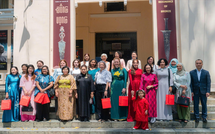 กงสุลใหญ่ ณ นครโฮจิมินห์ เข้าร่วมกิจกรรมทางวัฒนธรรมเนื่องในโอกาสวันสตรีสากล ณ พิพิธภัณฑ์ประวัติศาสตร์ 