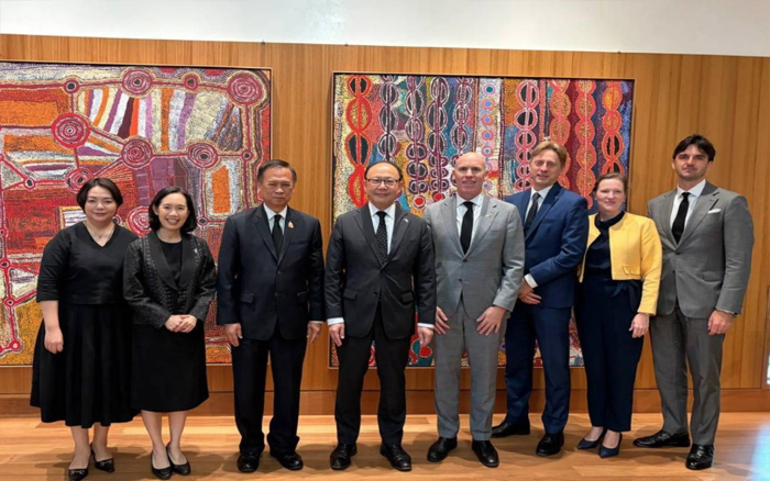 ผู้ช่วยรัฐมนตรีประจำกระทรวงการต่างประเทศพบหารือกับอธิบดีกรมเอเชียตะวันออกเฉียงใต้ ภูมิภาคและภาคพื้นทวีป กระทรวงการต่างประเทศและการค้าออสเตรเลีย