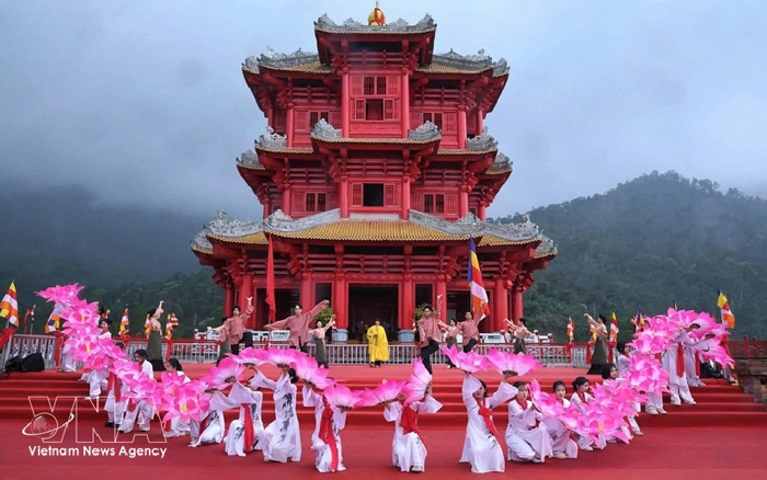 เทศกาลฤดูใบไม้ผลิ Tay Yen Tu ส่งเสริมมรดกสันติภาพ