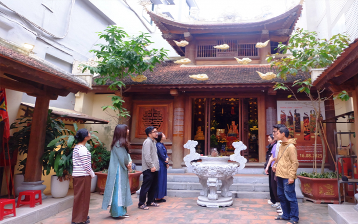 โปรแกรมงานฝีมือแบบดั้งเดิมเปิดในย่านเมืองเก่าของฮานอย