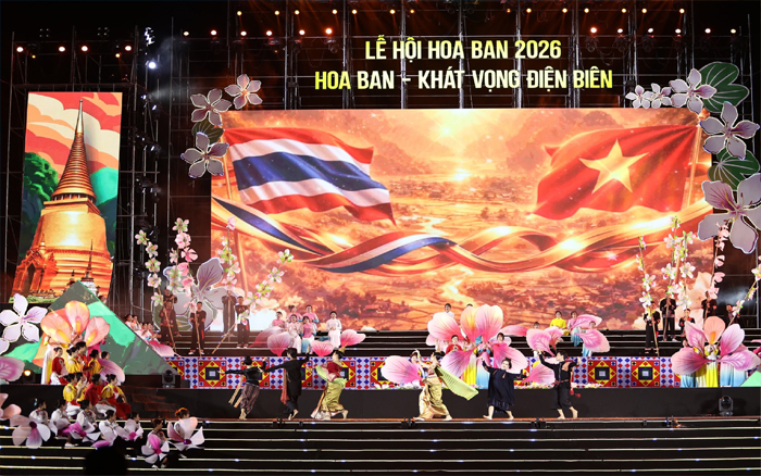 เฉลิมฉลอง 50 ปี การสถาปนาความสัมพันธ์ทางการทูตไทยและเวียดนาม ณ เทศกาลดอกชงโคประจำปี 2026 จังหวัดเดี่ยนเบียน