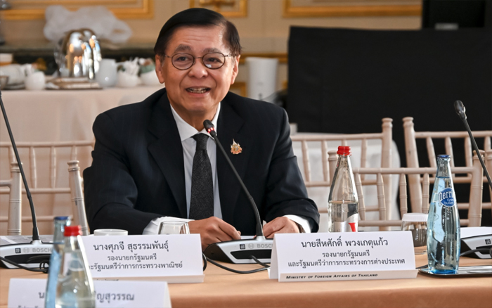 รองนายกรัฐมนตรีและรัฐมนตรีว่าการกระทรวงการต่างประเทศมอบแนวนโยบายให้เอกอัครราชทูตและกงสุลใหญ่ประจำภูมิภาคยุโรป