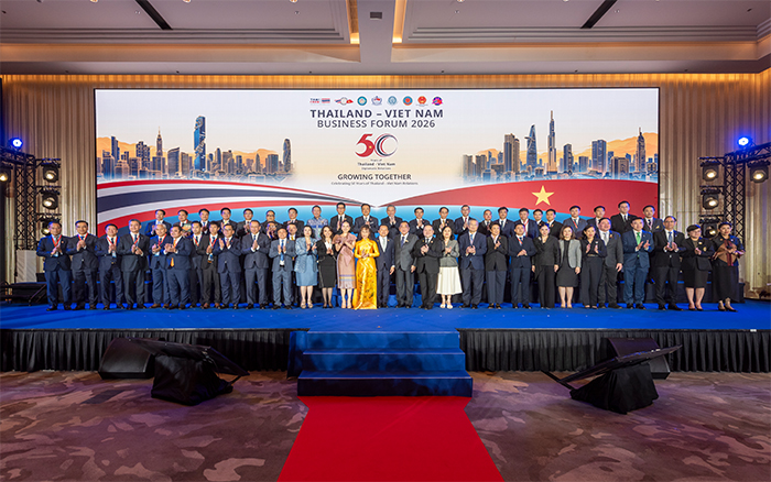 ผู้นำเวียดนาม-ไทย ร่วมแสดงวิสัยทัศน์งาน Thailand–Vietnam Business Forum 2026 เฉลิมฉลอง 50 ปีความสัมพันธ์ทางการทูต