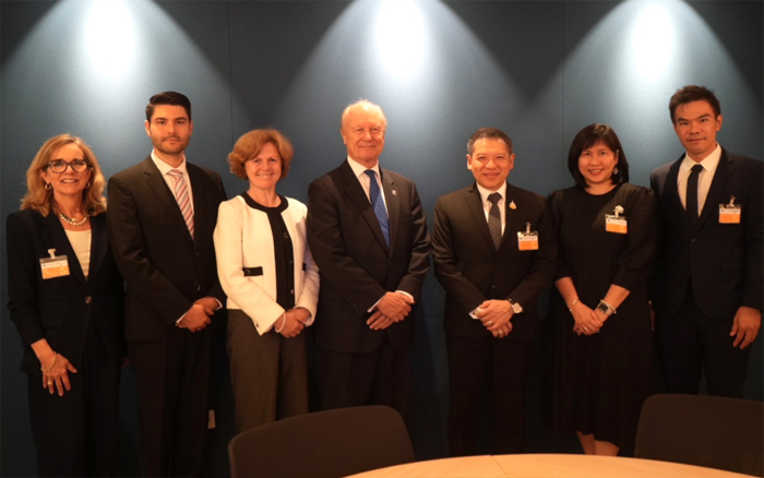 ผู้ช่วยรัฐมนตรีประจำกระทรวงการต่างประเทศ พบหารือกับประธาน Business at OECD ในห้วงการประชุมคณะมนตรี OECD ในระดับรัฐมนตรี ที่กรุงปารีส
