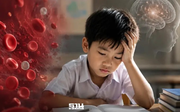 “โลหิตจาง” ภัยเงียบทำให้ IQ เด็กลดลง กระทบการเรียนรู้ระยะยาว