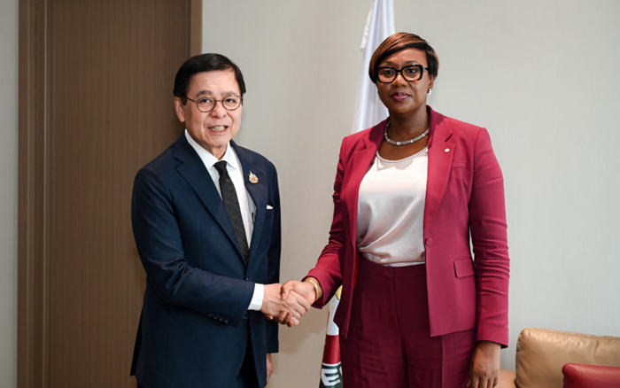 รองนายกรัฐมนตรีและรัฐมนตรีว่าการกระทรวงการต่างประเทศพบหารือกับรองประธานคณะกรรมาธิการประชาคมเศรษฐกิจแห่งรัฐแอฟริกาตะวันตก (ECOWAS Commission)