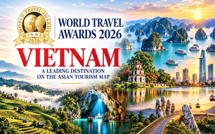 เวียดนามได้รับเกียรติด้านการท่องเที่ยวชั้นนําในงาน World Travel Awards 2026