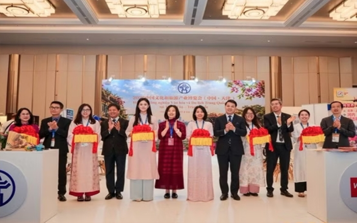 การท่องเที่ยวในฮานอยสร้างความประทับใจในงาน China Culture & Tourism Industries Expo ปี 2026