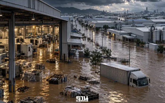 น้ำท่วมปี 69 ทุบภาคอุตสาหกรรมเสียหาย 7,000 ล้าน ผู้ประกอบการกว่า 2,000 รายอ่วม