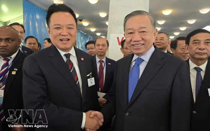 เลขาธิการและประธาน To Lam พบกับผู้นําที่เข้าร่วม UNGA 81