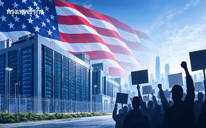 กระแสต้าน 'ดาต้าเซ็นเตอร์' สหรัฐ อาจเป็นภาพทำนายล่วงหน้าทั่วโลก