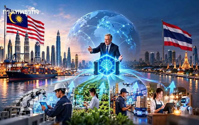 ไทยส่งออกสินค้าเอไอ 22% ตามหลังมาเลเซียที่ 50% ธนาคารโลกชู “Small AI” ดันผลิตภาพ