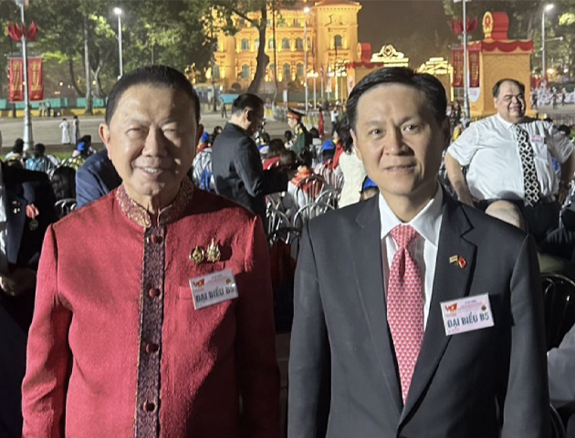 สมาคมฯ ร่วมพิธีเฉลิมฉลองครบรอบ 80 ปี วันชาติสาธารณรัฐสังคมนิยมเวียดนาม ณ กรุงฮานอย